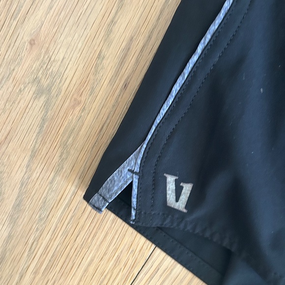 VUORI MEN'S LINED BLACK SHORTS DRAWSTRING MEDIUM M - Picture 4 of 8